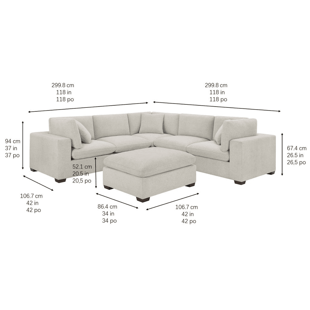 Thomasville Lowell 6-Piece Modular Sectional - $1,499.99 image 3