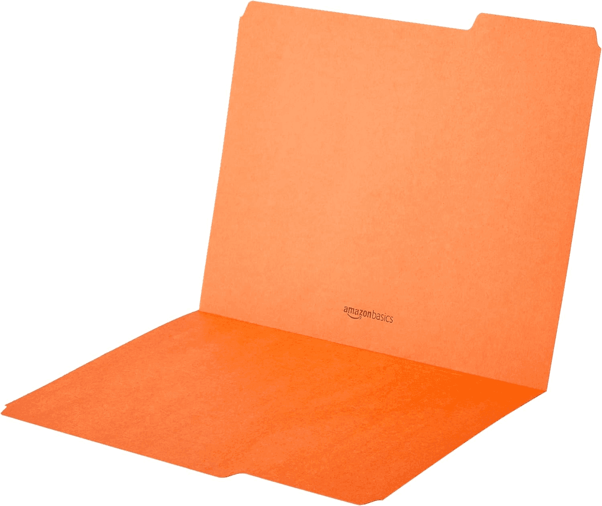 Amazon Basics Assorted Letter File Folders 100-Pack - $18.43 image 4
