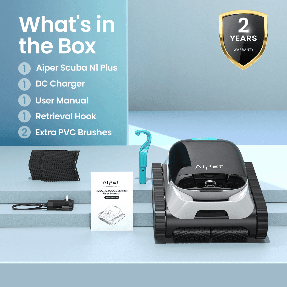 Aiper Scuba N1 Plus Cordless Robotic Pool Vacuum - $549.99 image 2
