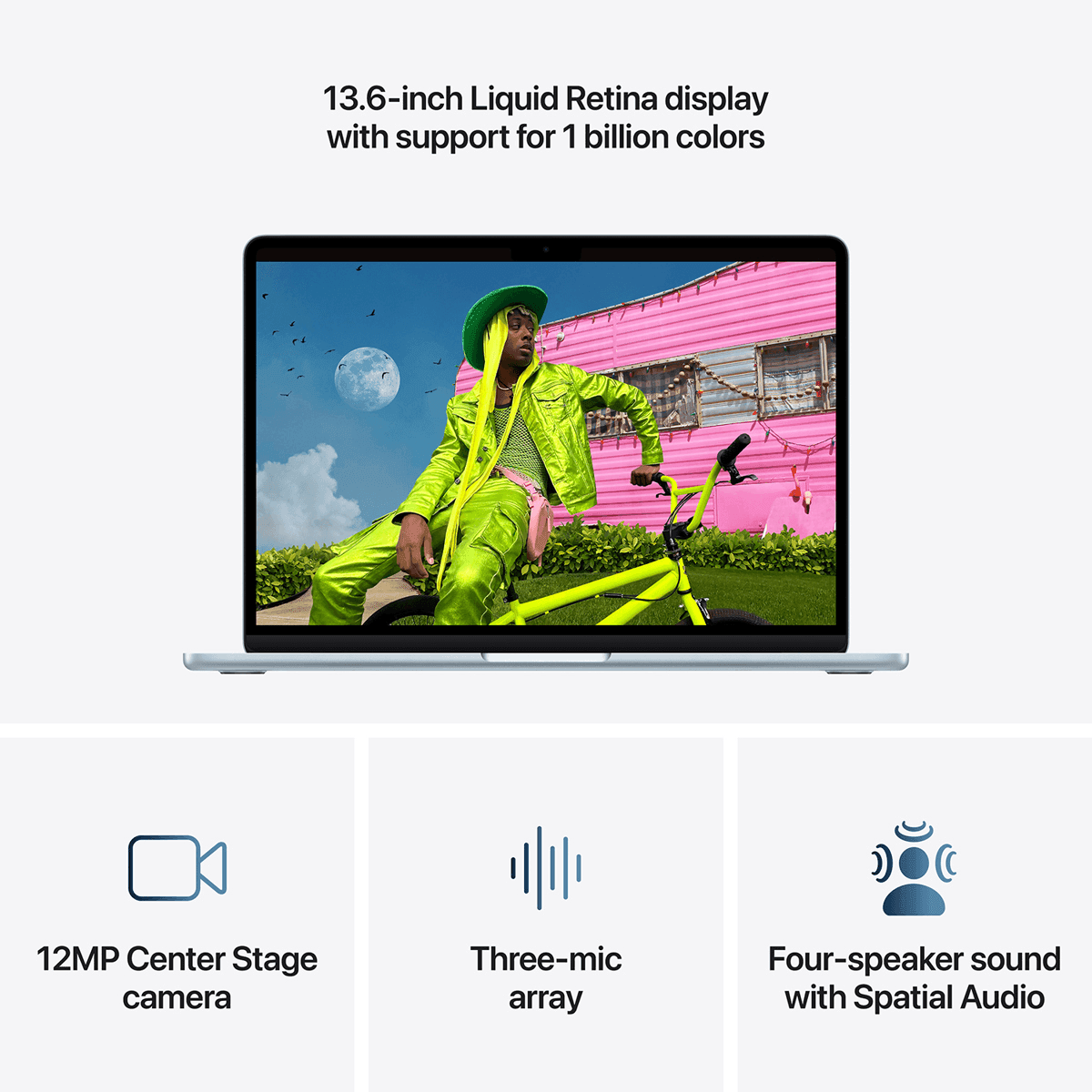 Apple MacBook Air 13.6-inch M5 16GB/1TB Sky Blue $1,549 image 4