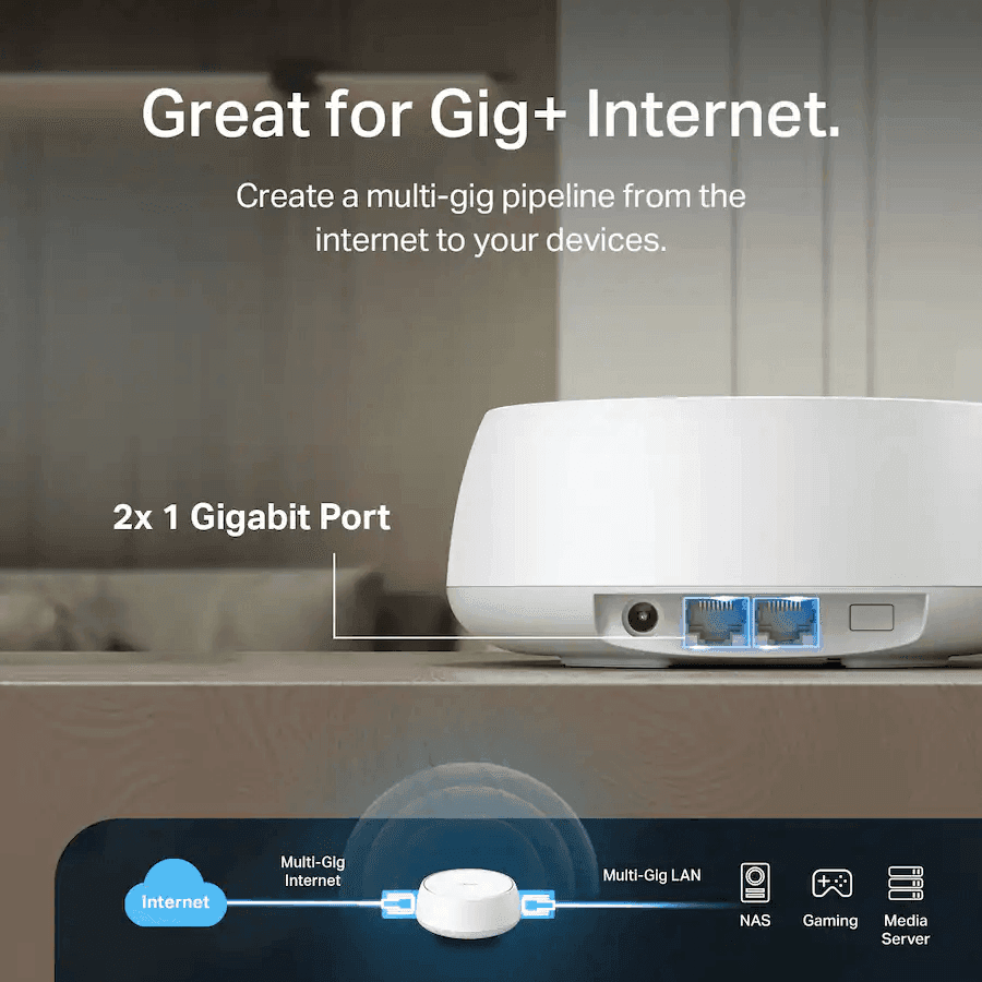 TP-Link Deco 7 BE3600 Wi-Fi 7 Mesh Router 3-Pack $209.99 image 5