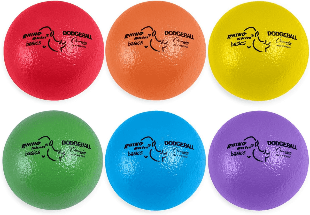 Champion Sports Rhino Skin 6-Inch Foam Dodgeball Set $35.43