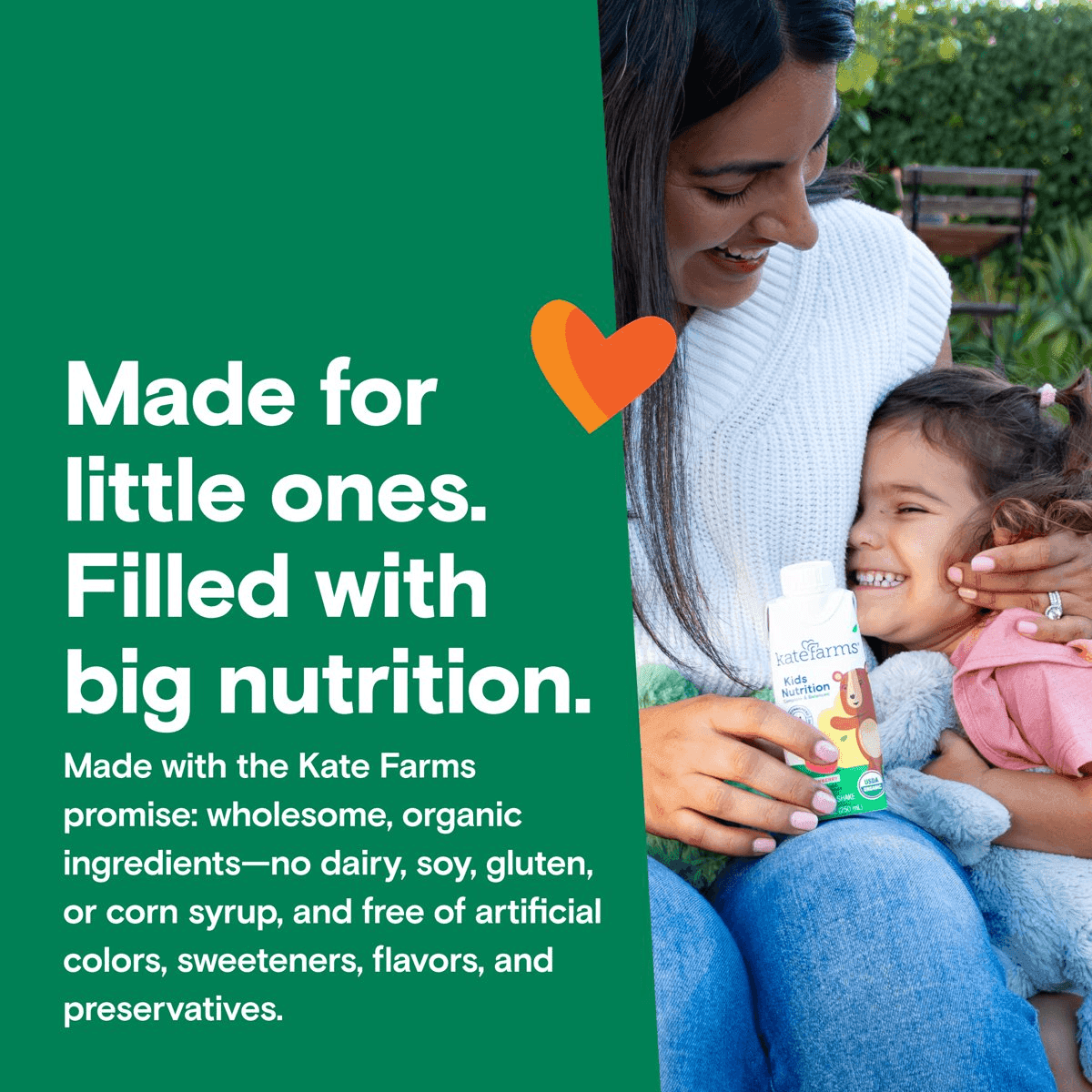 Kate Farms Kids Chocolate Nutrition Shakes 4-Pack image 5