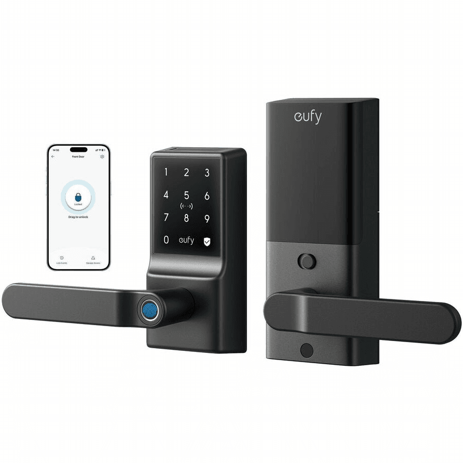 eufy C33 Smart Lever Lock with Built-In Wi-Fi