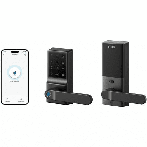 eufy C33 Smart Lever Lock with Built-In Wi-Fi image 2