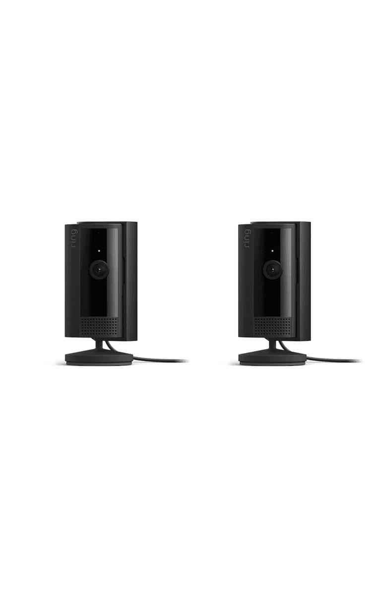 Ring Indoor Cam 1080p HD 2-Pack - Black