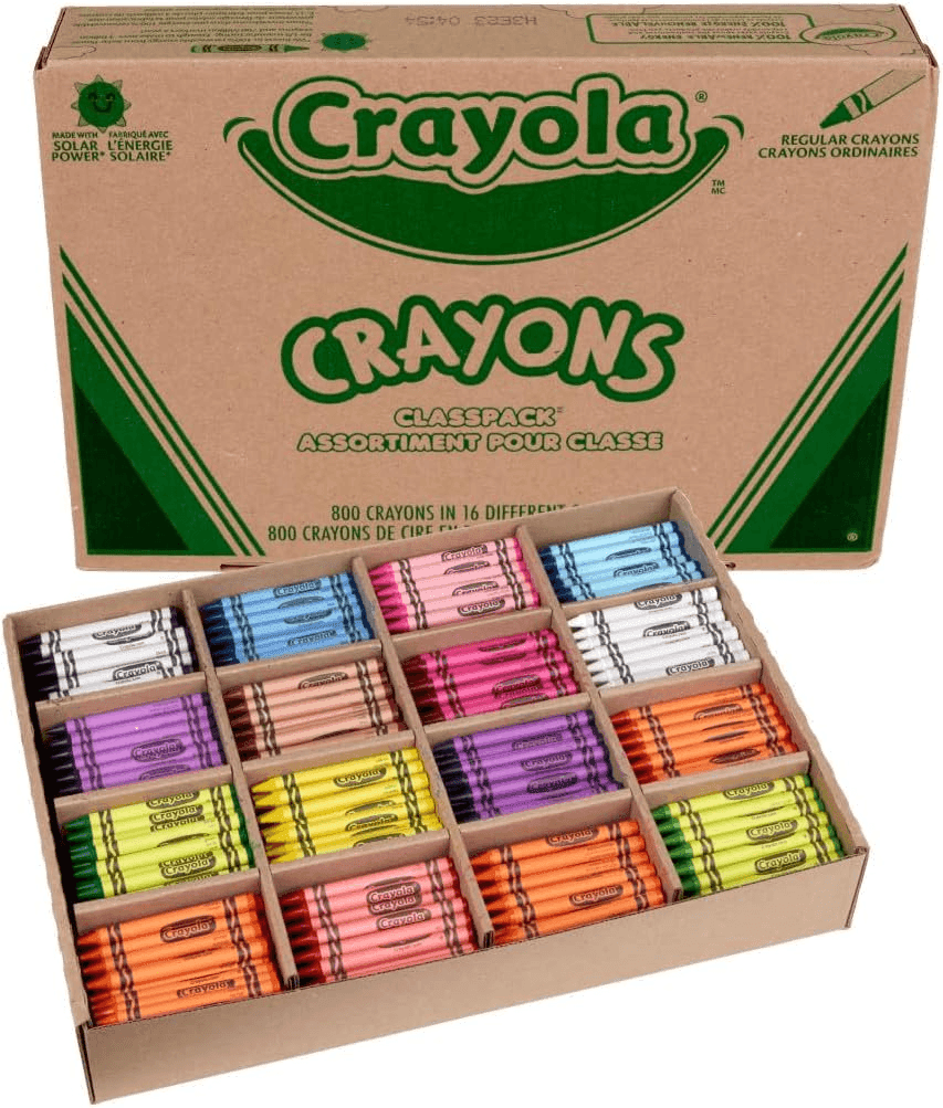 Crayola Crayon Classpack 800-Count, 16 Colors image 2
