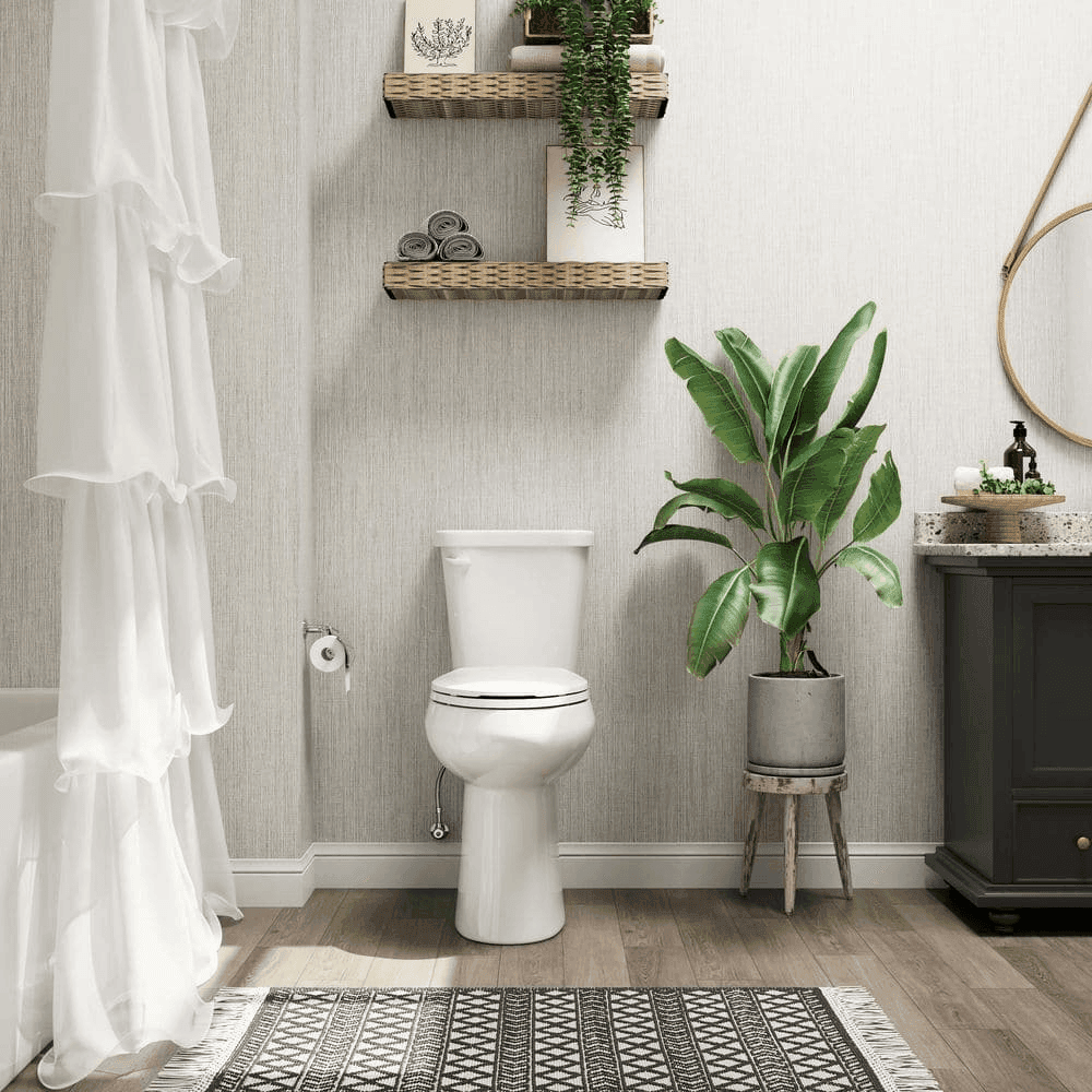 HOROW 21-Inch Extra-Tall Elongated Toilet image 2