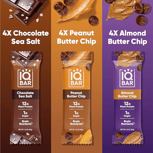 IQBAR Chocolate Lovers Variety Protein Bars - 12 Count image 3