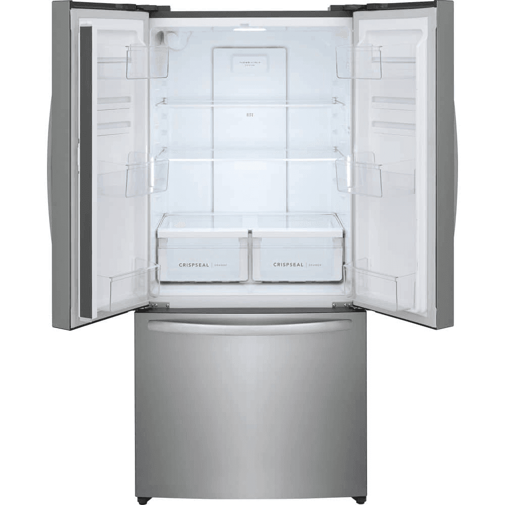 Frigidaire 18 cu. ft. Counter-Depth French Door Refrigerator - Stainless Look image 2