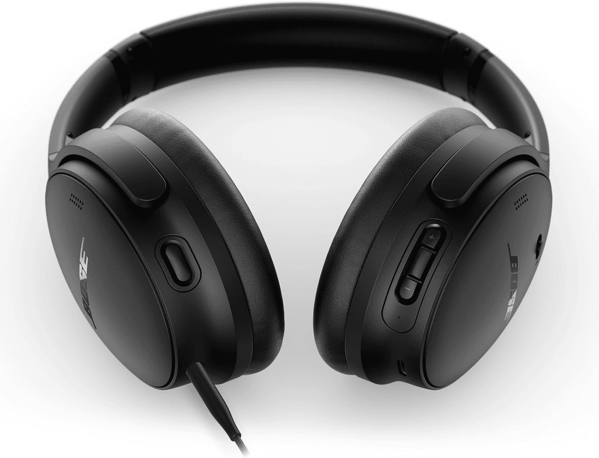 Bose QuietComfort Wireless Noise-Cancelling Headphones - Black image 3