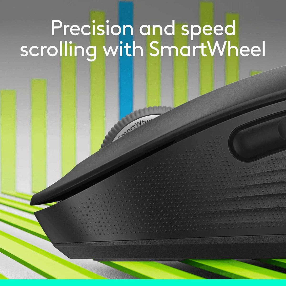 Logitech Signature M650 L Full Size Wireless Mouse - Black image 2