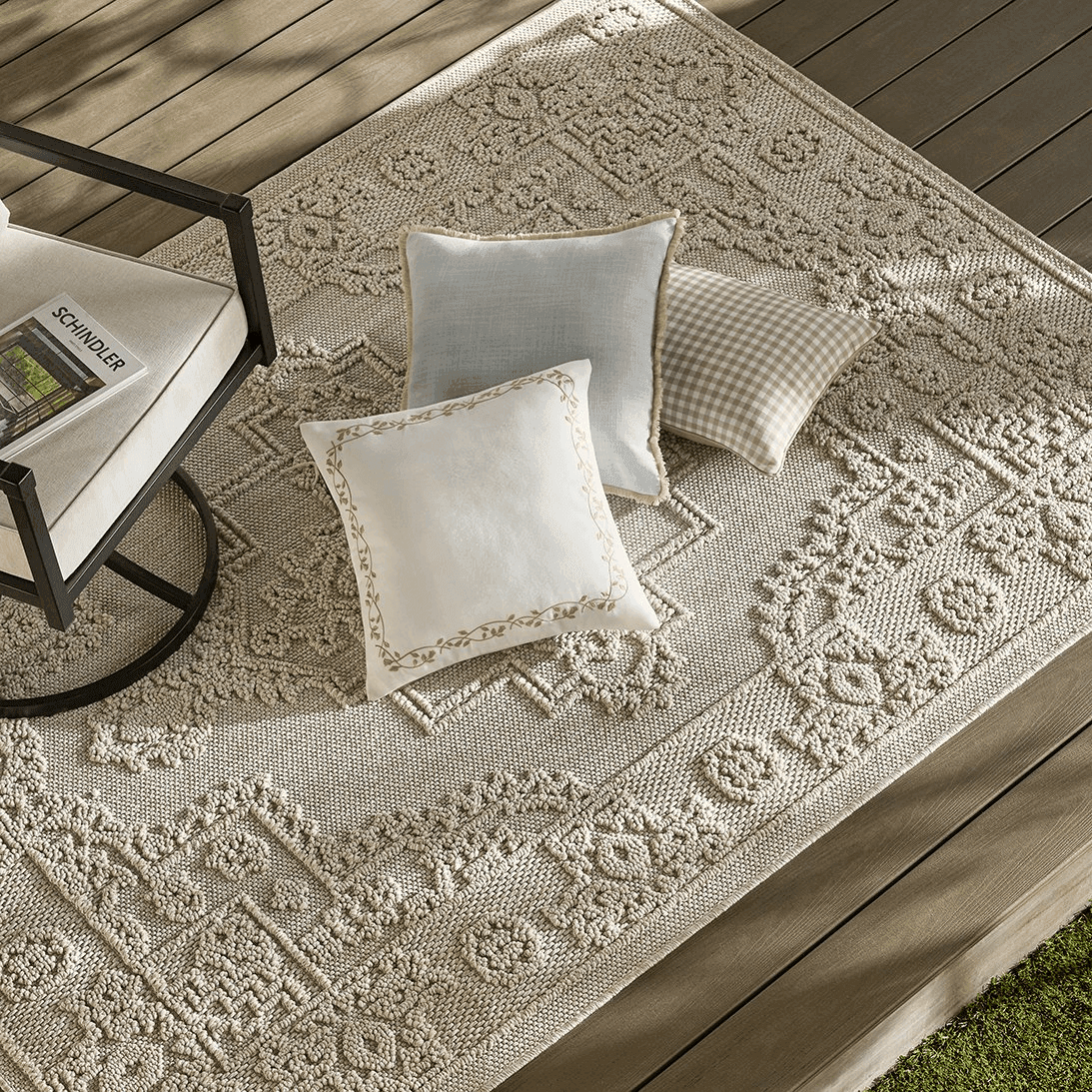 My Texas House Nora 7 ft 10 in x 10 ft Outdoor Area Rug image 3