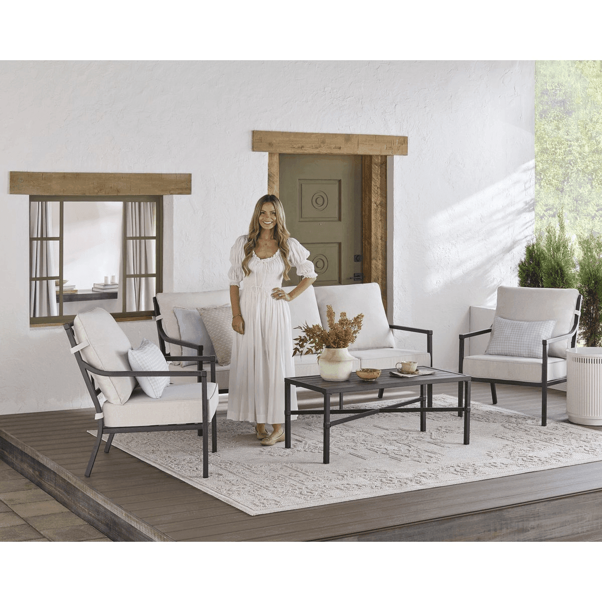 My Texas House Nora 7 ft 10 in x 10 ft Outdoor Area Rug image 4