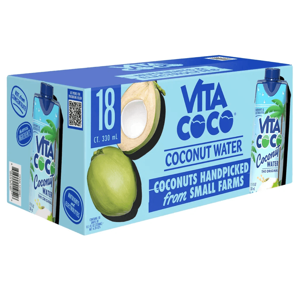 Vita Coco Coconut Water 18-Pack for $21.19 at Costco