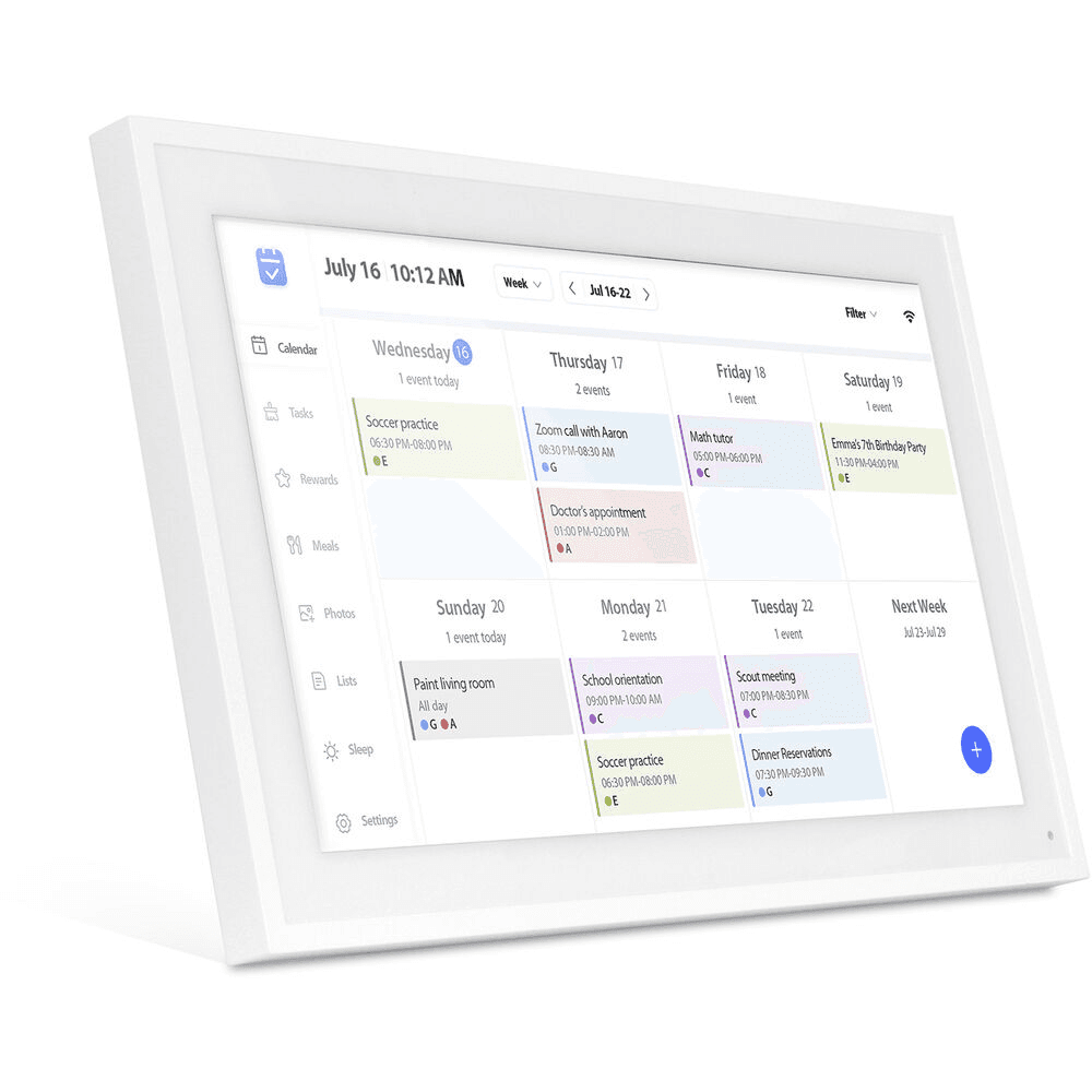 Aluratek 15.6-inch Smart Wi-Fi Digital Calendar & Photo Frame image 4