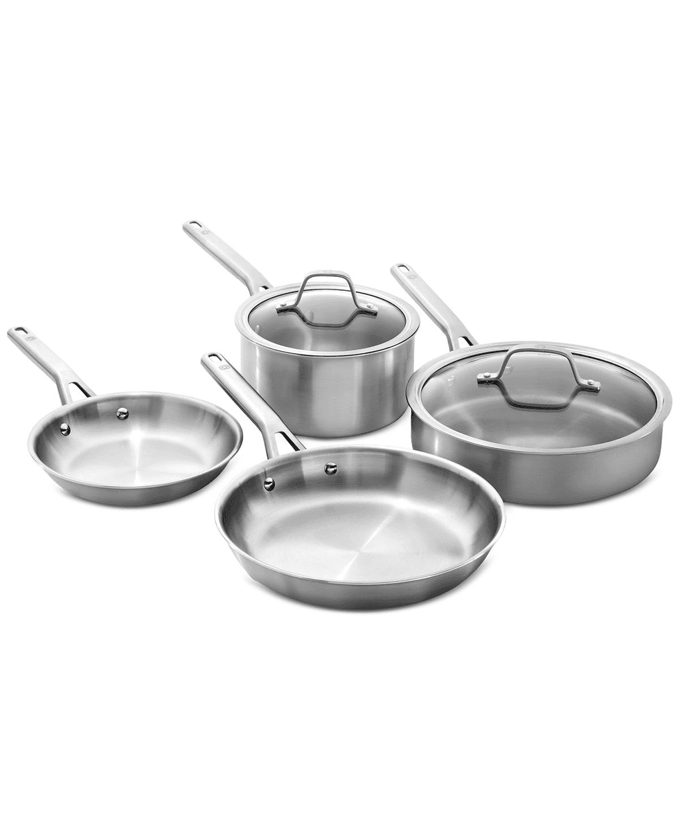 Calphalon Stainless Steel 6-Piece Cookware Set for $124.99 at Macy's