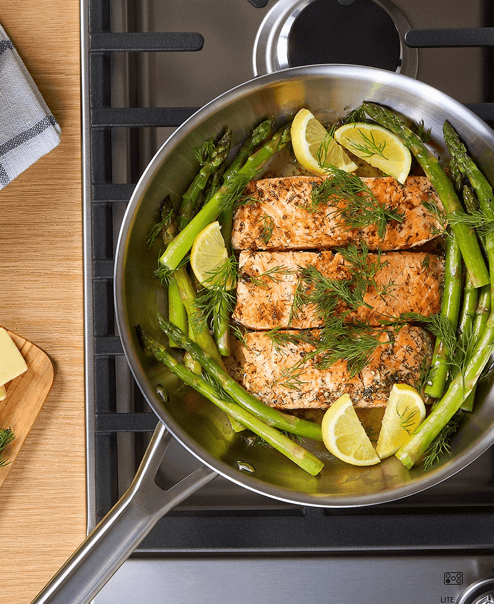 Calphalon Stainless Steel 6-Piece Cookware Set for $124.99 at Macy's image 3