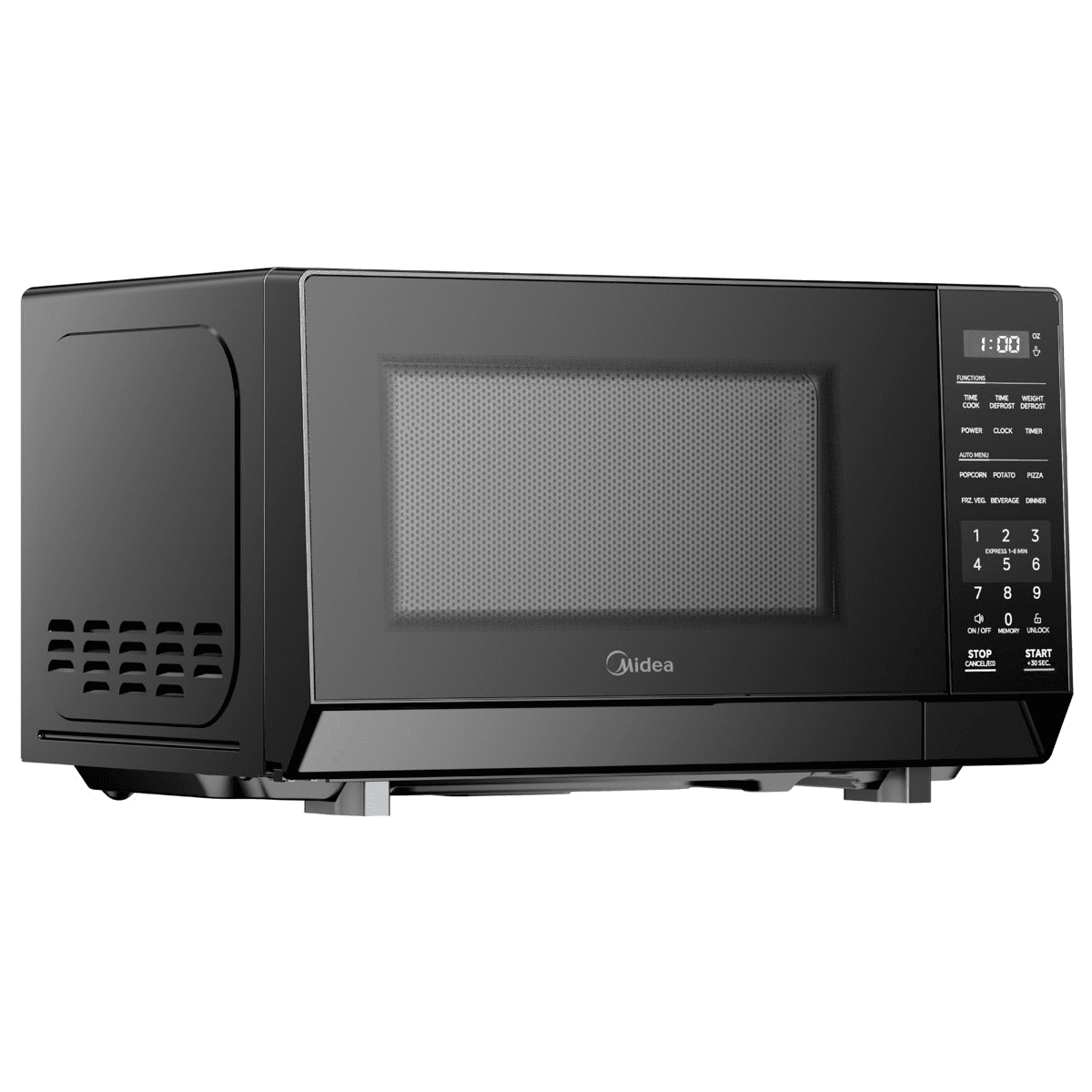 Midea 0.7 Cu. Ft. 700W Countertop Microwave - Black image 5