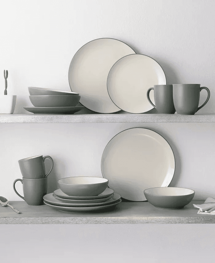Noritake Colorwave Coupe 16-Piece Dinnerware Set - Green image 2