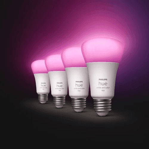 Philips Hue White and Color Ambiance A19 75W Starter Kit image 4