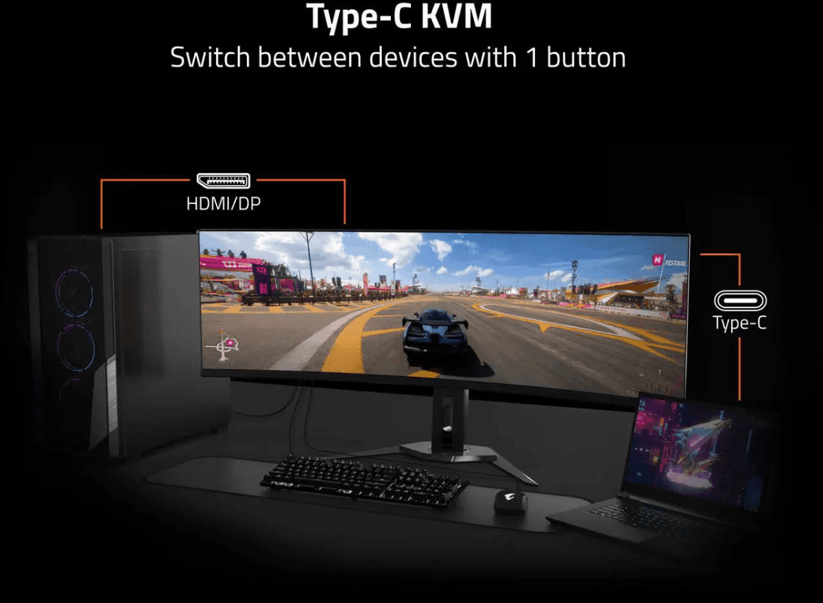 GIGABYTE MO27Q28G 27-inch QHD 280Hz WOLED Gaming Monitor image 4