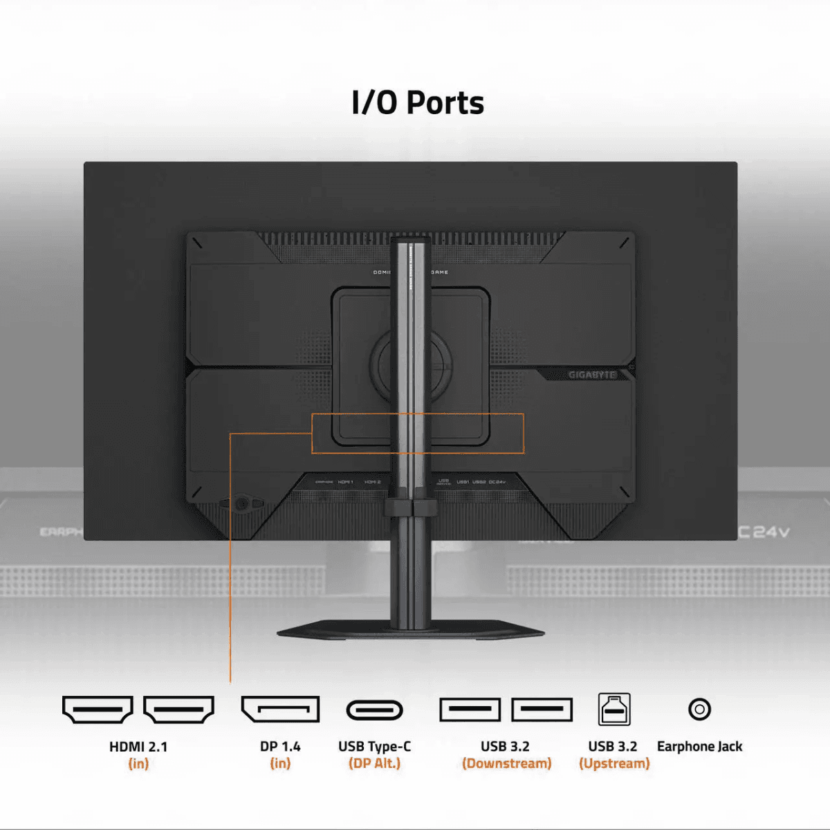 GIGABYTE MO27Q28G 27-inch QHD 280Hz WOLED Gaming Monitor image 3