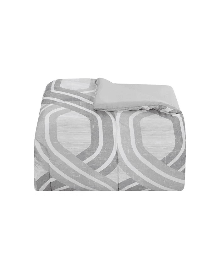 Macy's Ainsley Geometric 3-Piece King Comforter Set image 3
