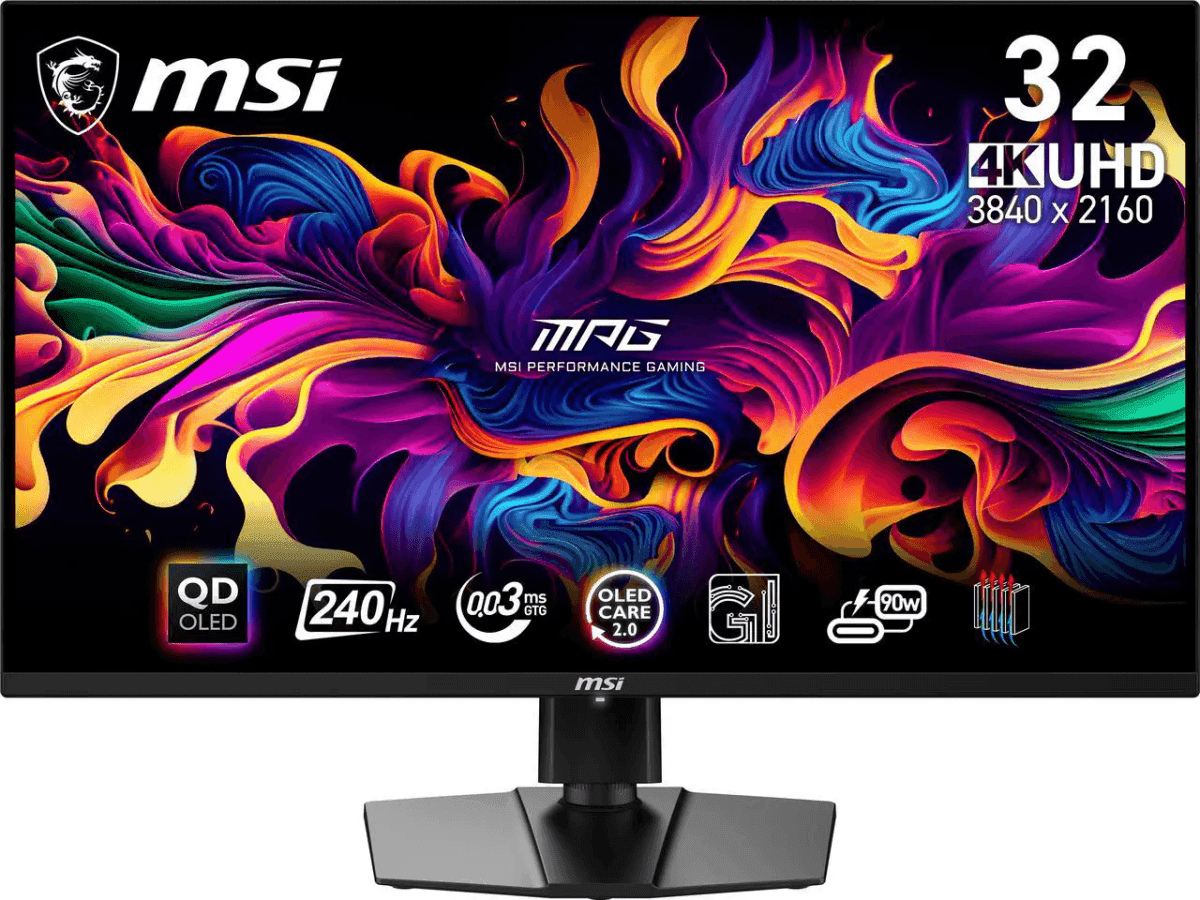 MSI MPG 321URX 32-Inch 4K 240Hz QD-OLED Gaming Monitor