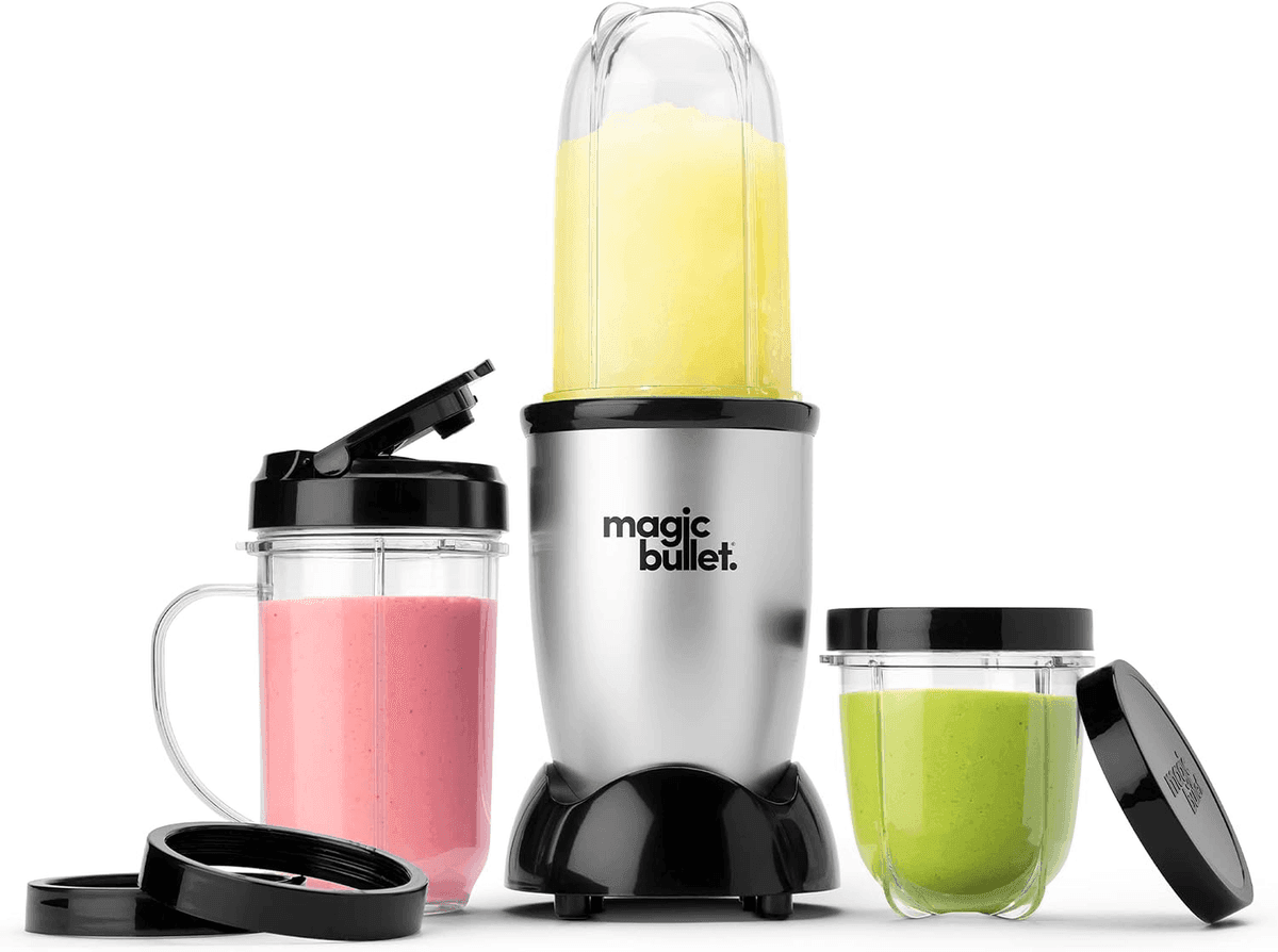 Magic Bullet 11-Piece Blender Set - Silver