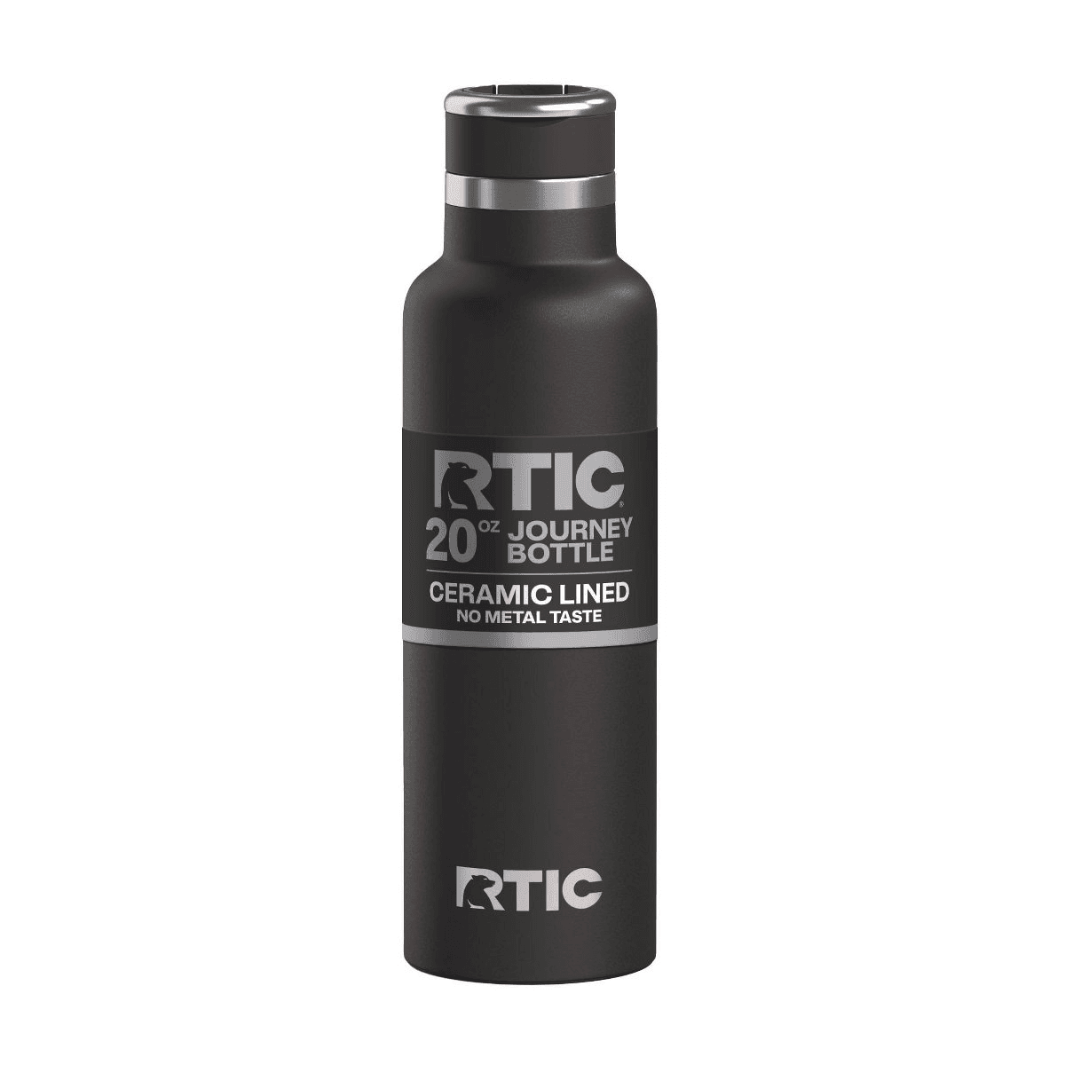 RTIC Outdoors 20 fl oz Journey Stainless Steel Water Bottle - Black