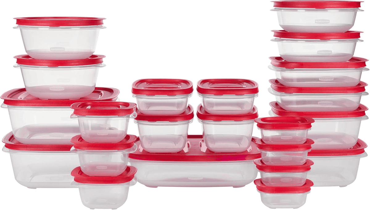 Rubbermaid EasyStore 44-Piece Food Storage Set
