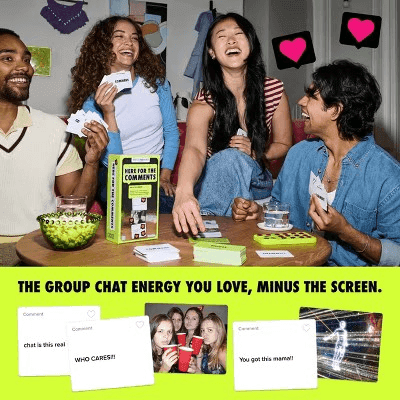 Here For The Comments Card Game image 3