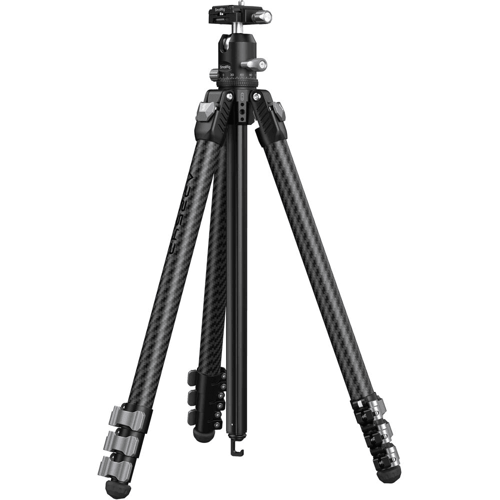 SmallRig 5866 Carbon Fiber Travel Tripod with Ball Head