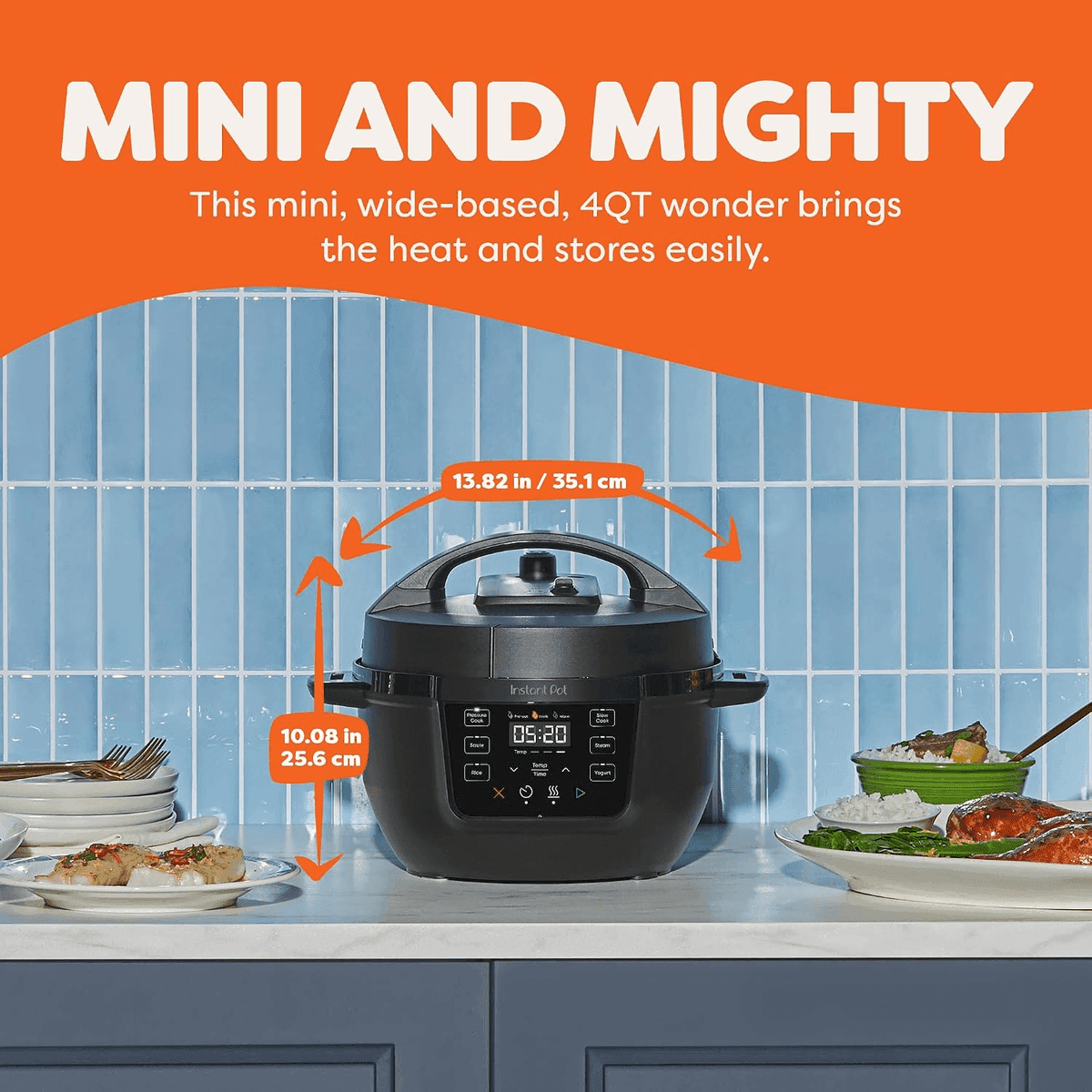 Instant Pot RIO Mini 4-Quart 7-in-1 Multi-Cooker - Black image 3