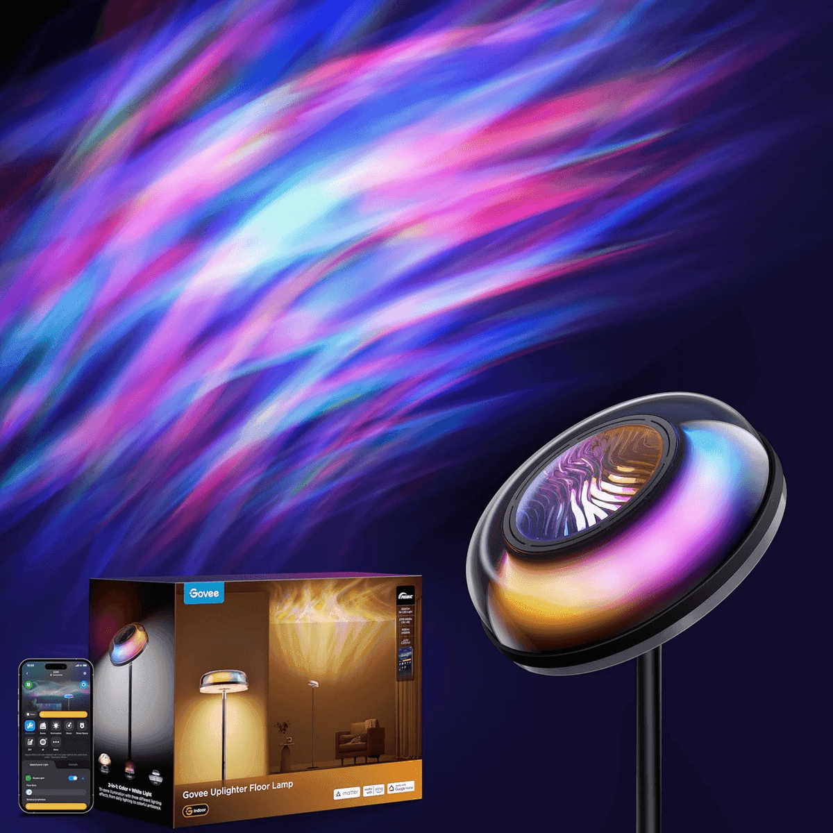 Govee RGBIC Uplighter Floor Lamp