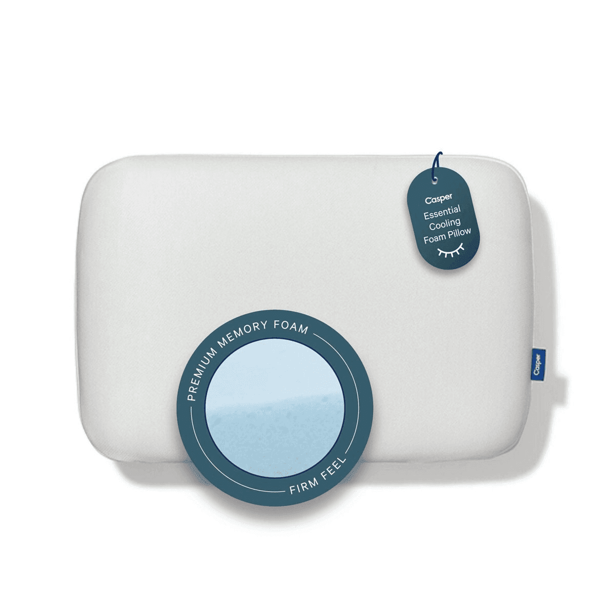 Casper Medium Essential Cooling Foam Pillow - Standard/Queen