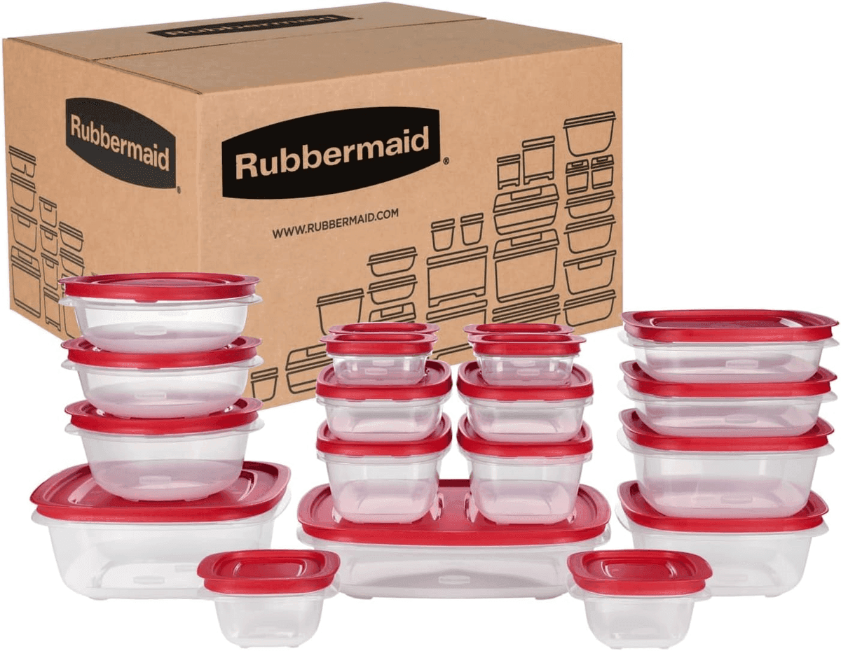 Rubbermaid EasyStore Food Storage Containers - 38-Piece Set