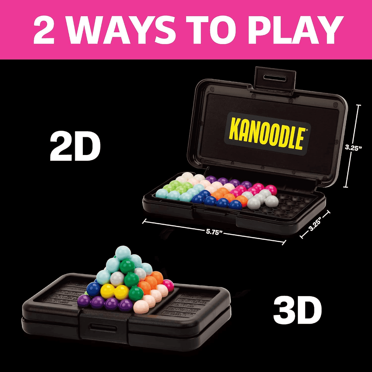 Educational Insights Kanoodle 2D and 3D Puzzle Game image 4