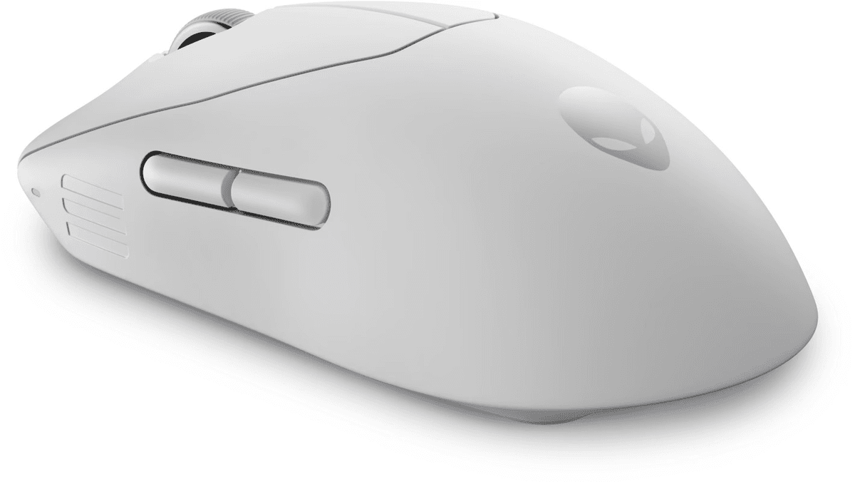 Alienware Pro Wireless Gaming Mouse, Lunar Light