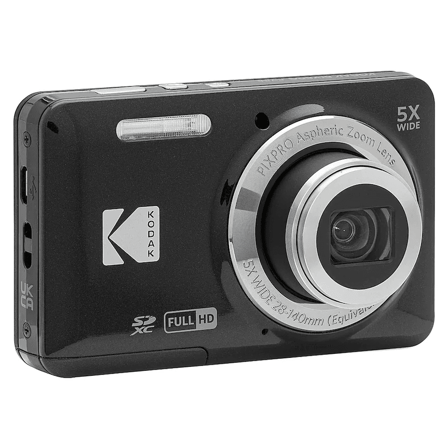 Kodak PIXPRO FZ55-BK Point-and-Shoot Camera, Black image 2