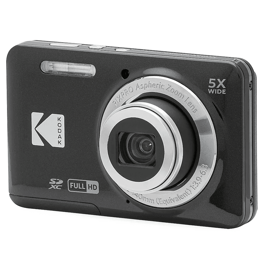 Kodak PIXPRO FZ55-BK Point-and-Shoot Camera, Black image 3