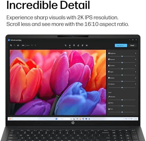 HP OmniBook 3 16-inch 2K Touchscreen Ryzen 3 Laptop image 3