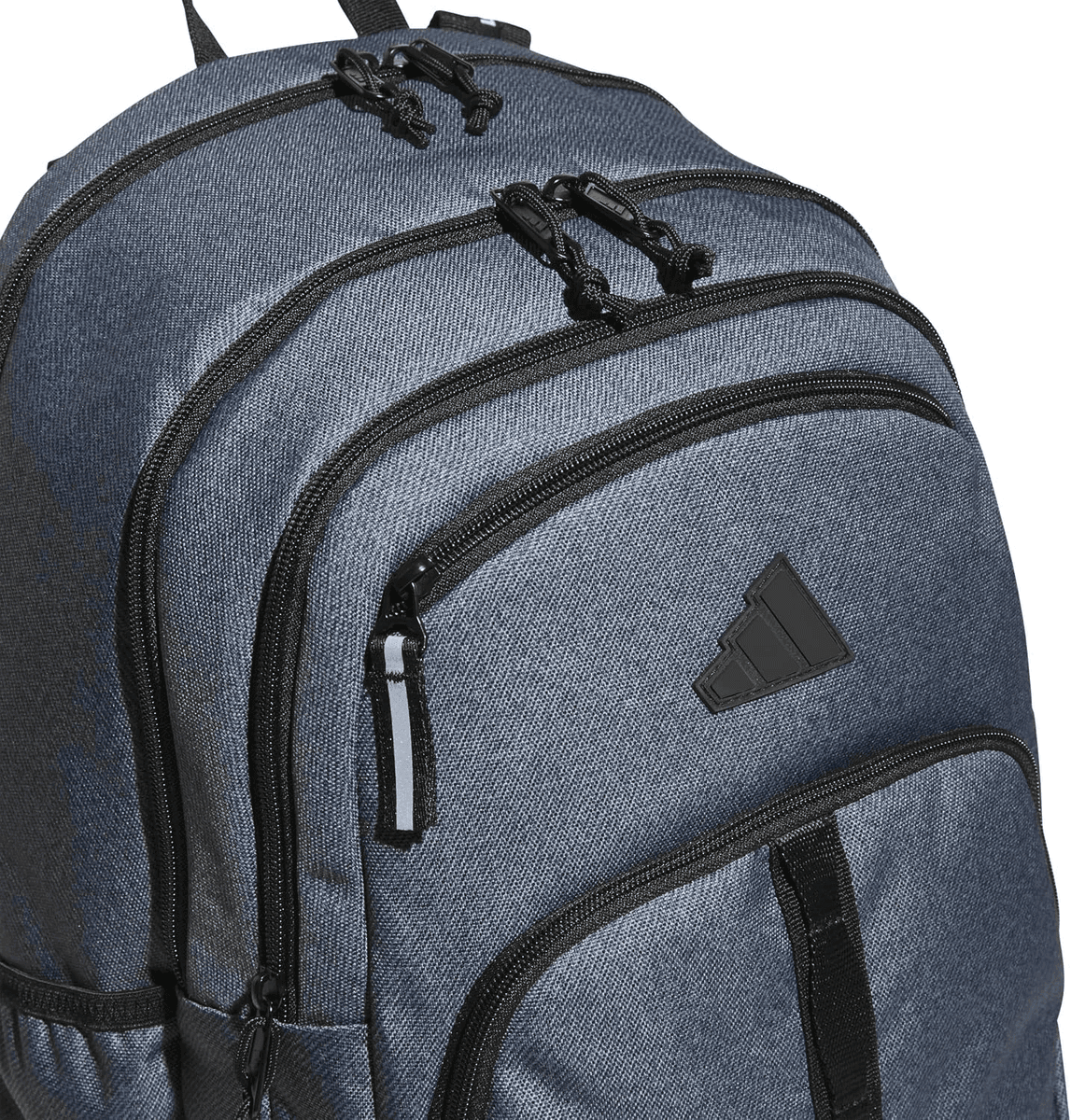 adidas Prime School Backpack 37L with 17-inch Laptop Sleeve - Twill Onix Grey/Black image 4