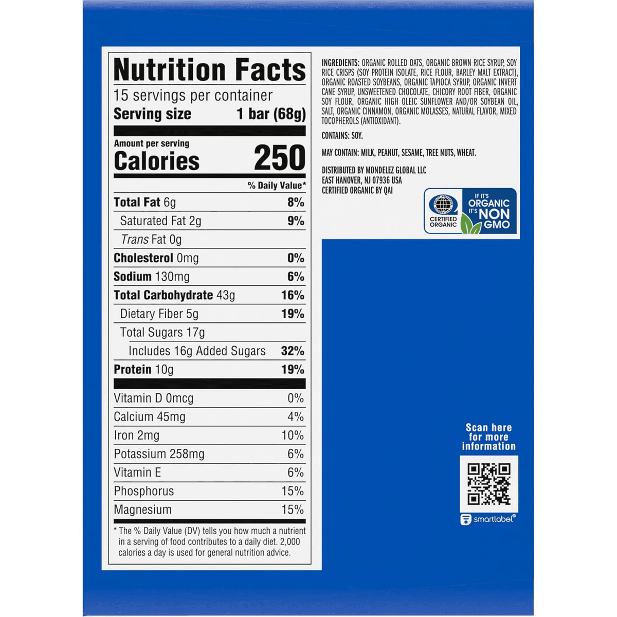 CLIF BAR Chocolate Chip Energy Bars - 15 Count image 3