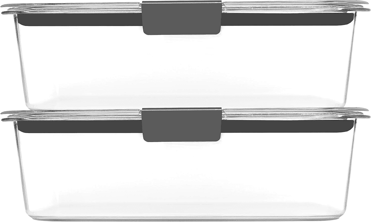 Rubbermaid Brilliance 9.6-Cup Airtight Food Storage Containers - 2 Pack image 2