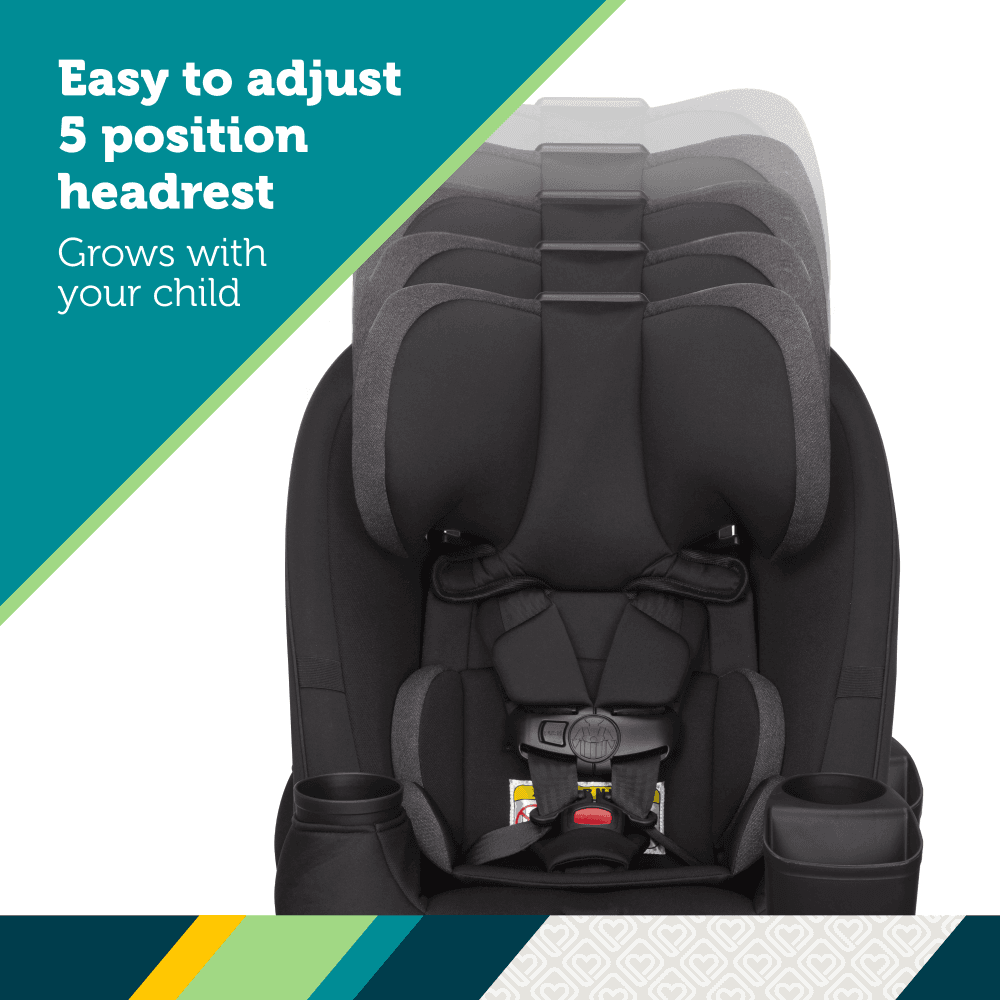 Safety 1st Grow and Go Sprint All-in-One Convertible Car Seat - Black Beauty III image 5