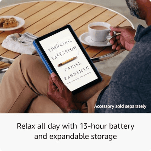 Amazon Fire HD 10 Tablet 32GB with Lockscreen Ads - Black image 5
