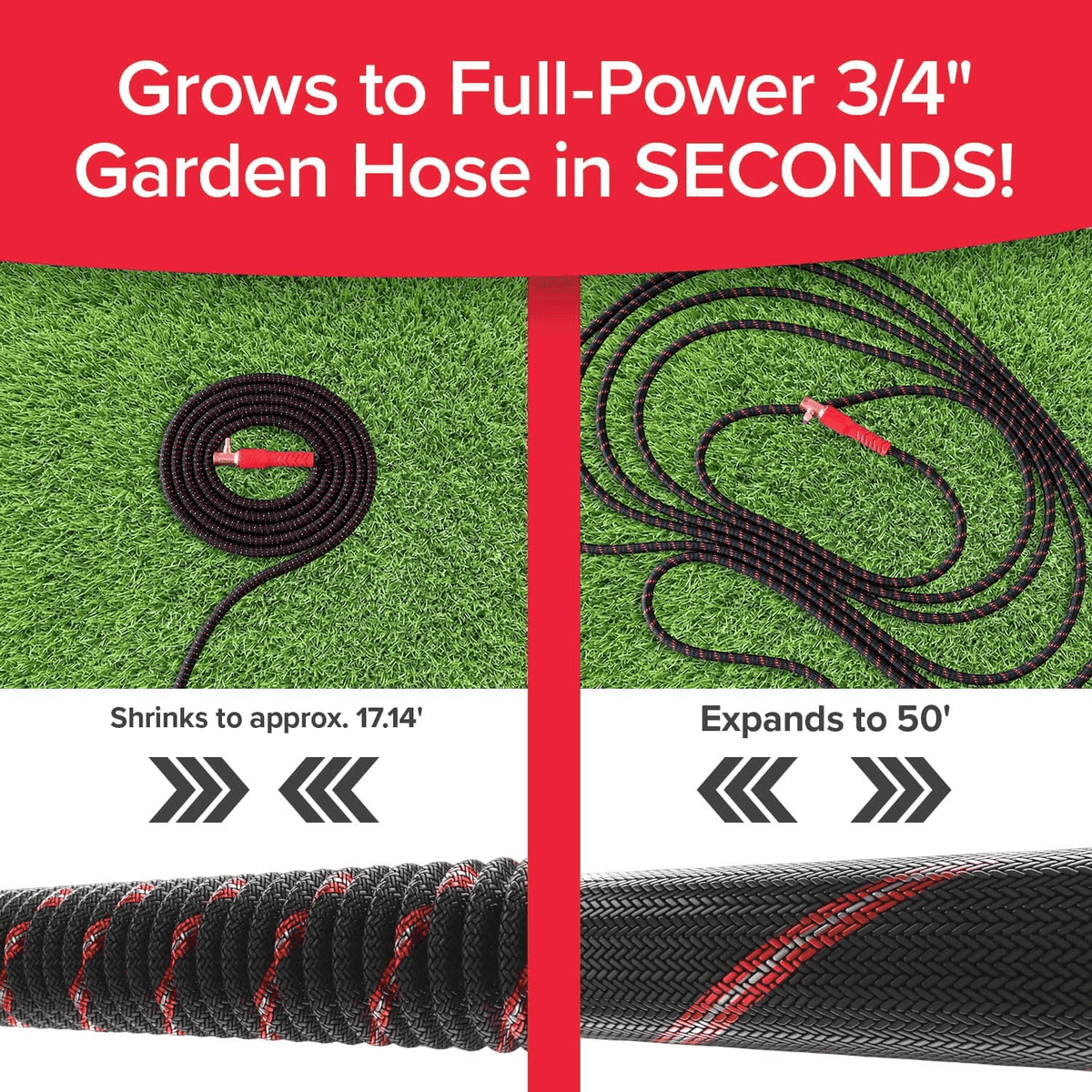 Pocket Hose Ballistic 50-Ft Expandable Garden Hose image 2