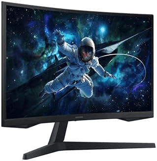 SAMSUNG 32" Odyssey G55C Series QHD 1000R Curved Gaming Monitor, 1ms(MPRT), HDR10, 165Hz, AMD Radeon FreeSync, Eye Care, Glare Free, Sharp Resoluti... image 3